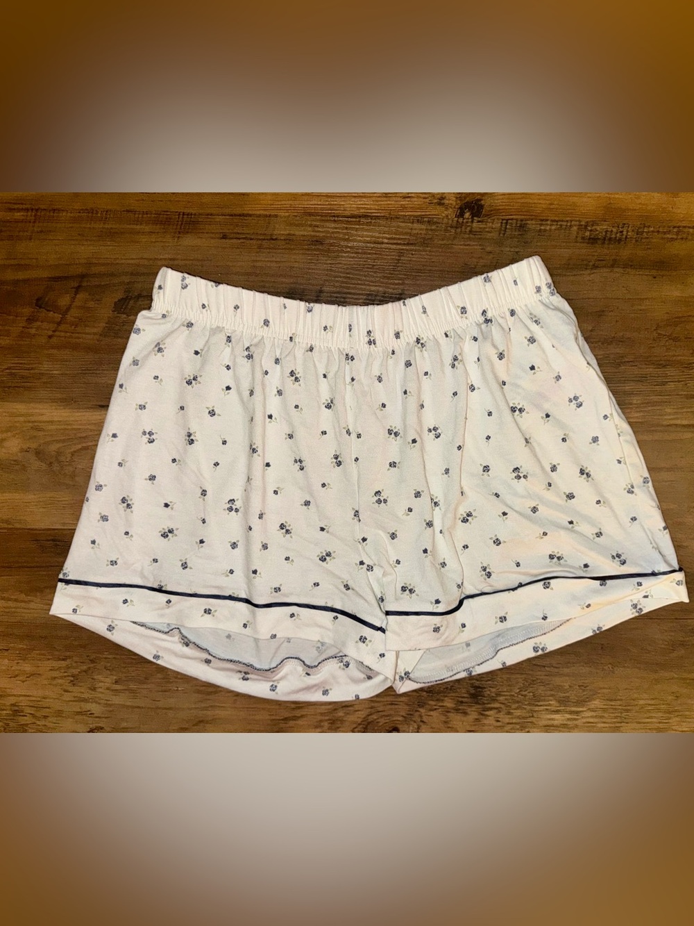 Cottage Core Floral Print Pajama Shorts | Small | NWOT